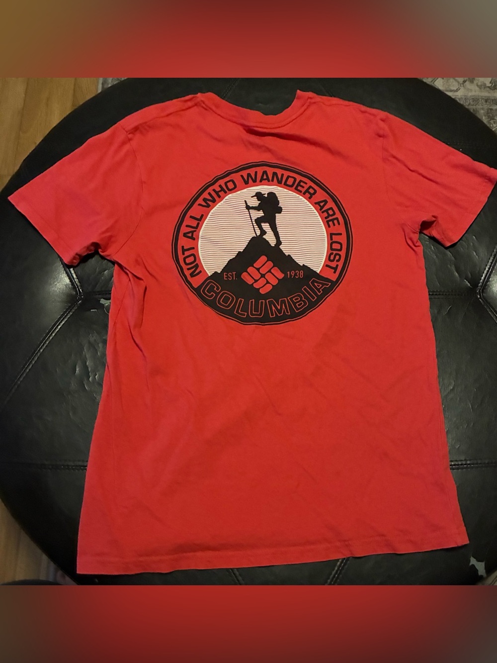Columbia Men’s Red Short-Sleeve Graphic Tee
